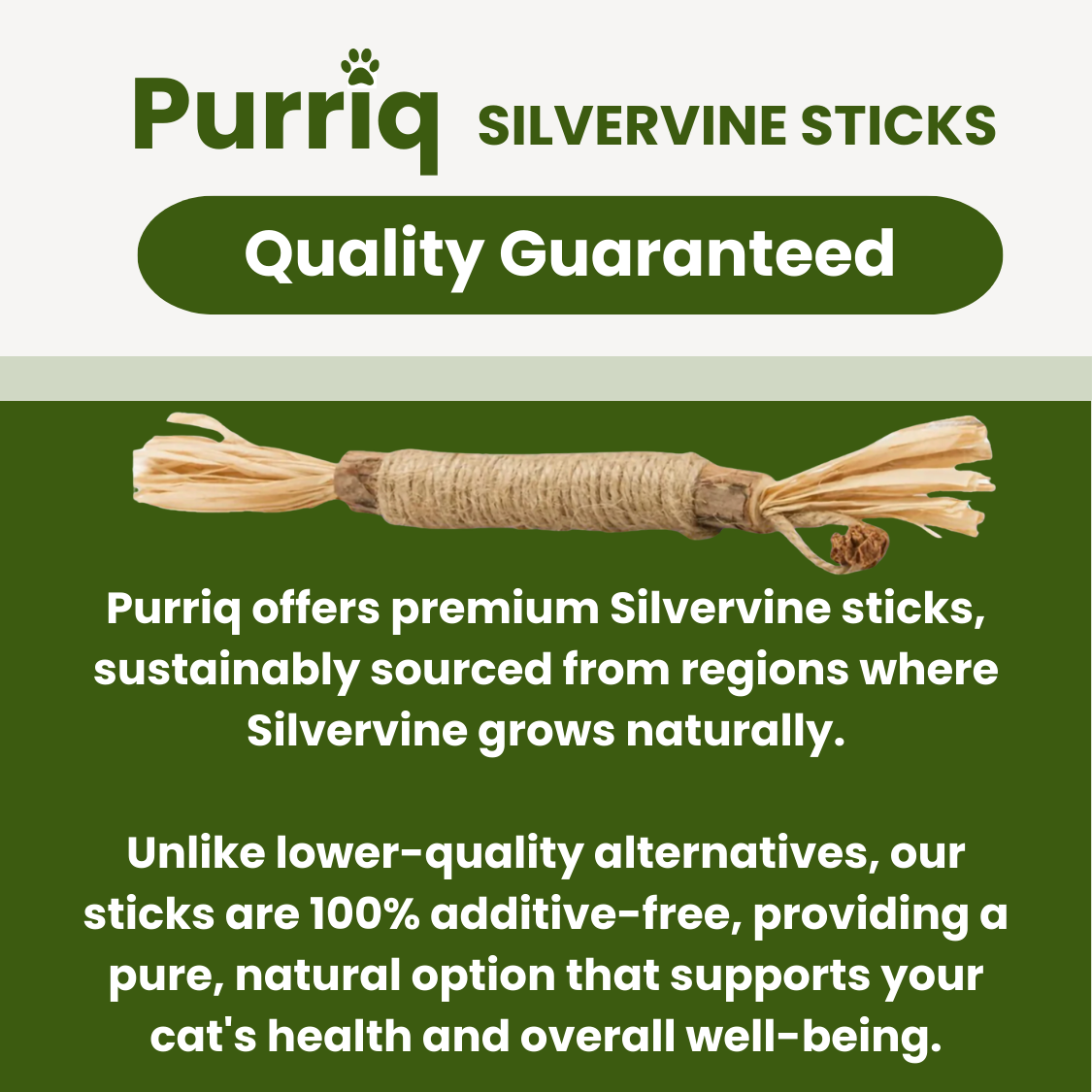 Purriq™ Natural Silvervine Dental Sticks