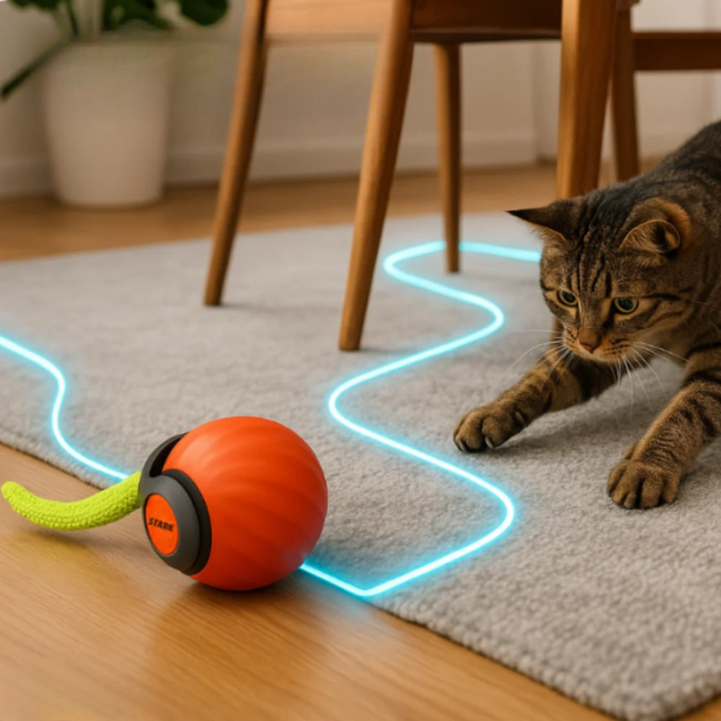 Purriq Interactive Cat Ball – Endless Fun & Stress Relief