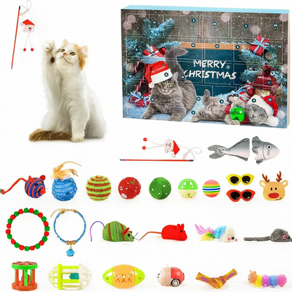 Purriq Cat Toy Advent Calendar – 24 Days of Surprises