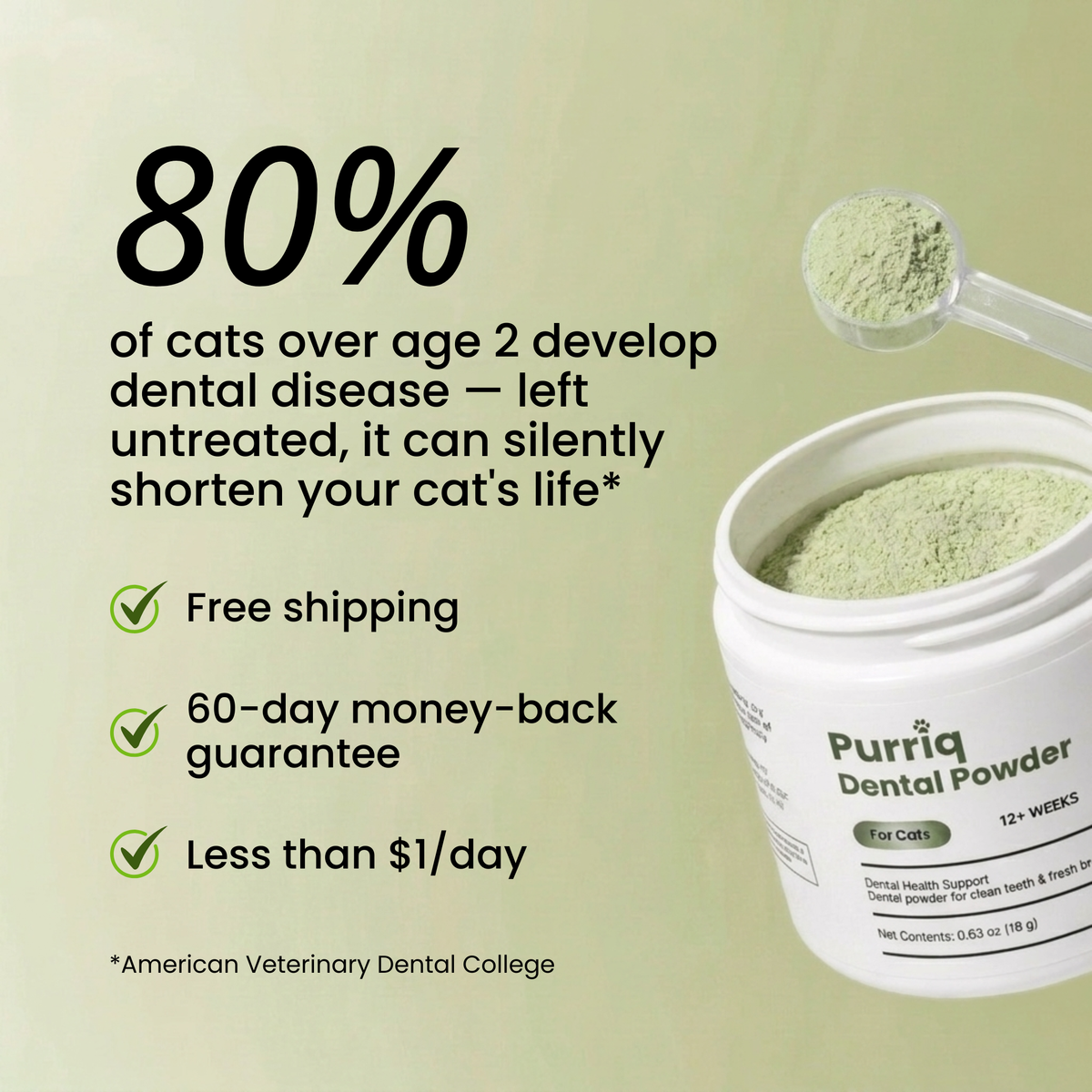 Purriq Natural Dental Powder