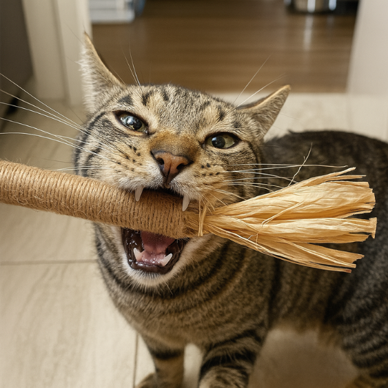 Cat parent customer photo