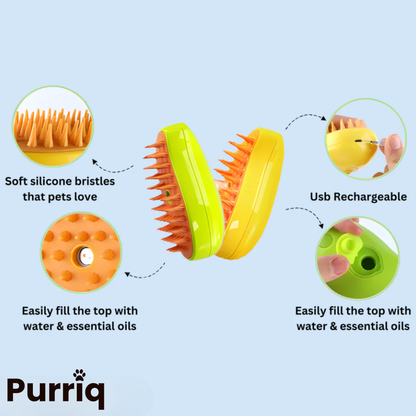 Purriq GroomEase – Gentle Grooming & Less Shedding